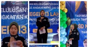 Widia Ningsih Hadiri Tasyakuran Kelulusan Siswa SDN 13