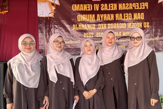 Suka Duka Guru SDN Cigadog di Momen Pelepasan Siswa Didiknya