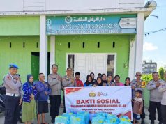 Menyambut HUT Bhayangkara ke-80, Polsek Pontianak Timur Salurkan Bantuan Sosial ke Ponpes Darul Furqon As Salafiyah