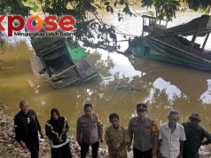 “Tindak Tegas PETI, Aparat Musnahkan Dua Kapal Ponton Tambang Emas di Ketapang”