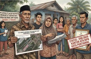Warga Parit Mayor Keluhkan Pemblokiran SHM oleh ATR/BPN Kota Pontianak, Tuding Tidak Ada Ke Pastian Administrasi Selama Dua Tahun
