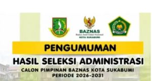 Panitia Seleksi Calon Ketua Baznas Sukabumi Umumkan 15 Peserta Lulus Seleksi Kompetensi