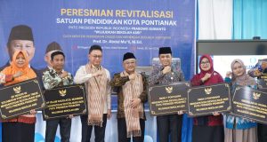 GANDENG WALIKOTA : Mendikdasmen Abdul Mu’ti Resmikan Megaproyek Rp.27,4 Miliar di Pontianak Timur, 27 Sekolah Dikepung Revitalisasi