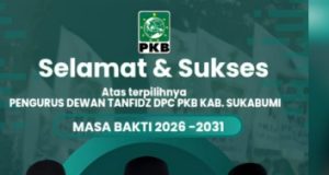 Hasim Adnan,S.Ag Resmi Nahkodai Partai PKB DPC Sukabumi Masa Bakti 2026-2030
