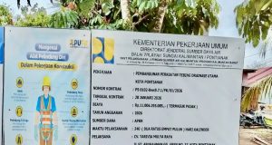 Warga Temukan Kejanggalan, Proyek CV. Tarivia Mulya Raya di Parit Purnama Kini dalam Sorotan,11 Miliar Dana APBN Dikucurkan