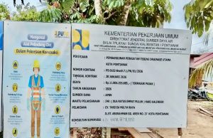 Warga Temukan Kejanggalan, Proyek CV. Tarivia Mulya Raya di Parit Purnama Kini dalam Sorotan,11 Miliar Dana APBN Dikucurkan