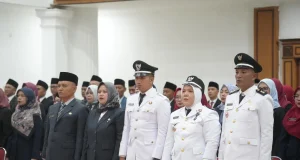 Penyegaran Birokrasi Walikota Sukabumi Lantik 102 ASN, Pejabat Asmintrator,Pejabat Fungsional Hingga 42 CPNS