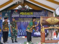 Ratusan Santri Berkompetisi Dalam Ajang Pekan Olahraga Antar Santri Madrasah Diniyah (Porsadin) Ke-8 Tingkat Kabupaten Sukabumi
