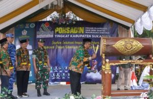 Ratusan Santri Berkompetisi Dalam Ajang Pekan Olahraga Antar Santri Madrasah Diniyah (Porsadin) Ke-8 Tingkat Kabupaten Sukabumi