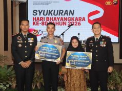 Kapolresta Pontianak Berangkatkan Guru Ngaji dan Personel Berprestasi Umroh Gratis di Hari Bhayangkara ke-80