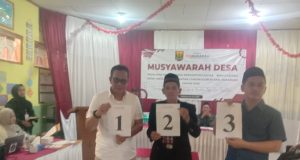 Pesta Demokrasi di Desa Cibolang Memastikan Yusuf Taojiri Pilihan Mayoritas Masyarakat
