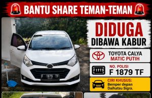 Akun Facebook Warga Sukabumi Viral Setelah Unggahan Videonya Tentang Hilangnya Kendaraan Rental Dibaca Ribuan Pengikut
