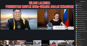 Seruan Wilson Lalengke di Forum Keamanan Militer Global: Penghentian Konflik Rusia-Ukraina adalah Keharusan