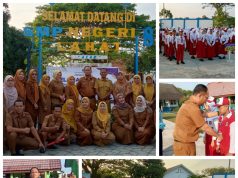 Suasana Hari Pertama Masuk Sekolah di SMPN Vlll