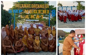 Suasana Hari Pertama Masuk Sekolah di SMPN Vlll