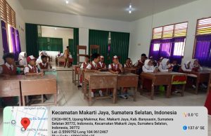 Sesuai Arahan Disdikbud Kabupaten, MPLS di SMPN 4 Makarti Jaya Berlangsung Lancar