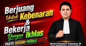 Ketika Kemiskinan Tak Mampu Mengalahkan Mimpi Kisah Mengharukan Raymond Ronald Tompodung, Kini Advokat dan Ketua DPD PASTI Sulawesi Utara