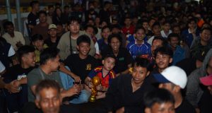 Nobar Gembira di Creative Hub TVRI Membludak, Lokasi Dipindah ke Area Lebih Luas