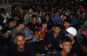 Nobar Gembira di Creative Hub TVRI Membludak, Lokasi Dipindah ke Area Lebih Luas