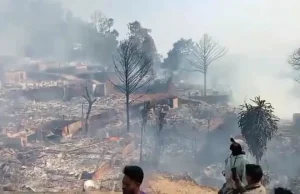 Kebakaran Hebat Melanda Pemukiman Adat Kasepuhan Cipta Mulya Sukabumi