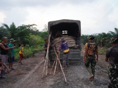Satgas TMMD Reguler Ke-129 Kodim 1208/Sambas Turunkan Material Cerucuk Demi Percepat Pembangunan