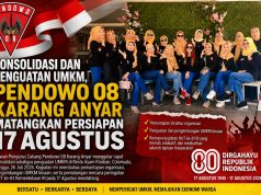 Konsolidasi dan Penguatan UMKM, Pendowo 08 Karang Anyar Matangkan Persiapan 17 Agustus