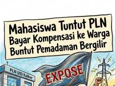 Mahasiswa dan Pemuda Rakyat Geruduk PLN KALBAR, Tuntut Kompensasi Pemadaman Bergilir