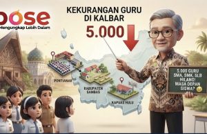 Alarm Bahaya PGRI: Kalimantan Barat Krisis 5.000 Tenaga Pendidik, Guru Hilang, Masa Depan Siswa Terancam