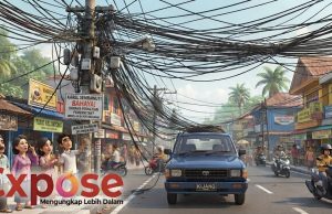Pontianak Darurat Kabel Semrawut: Warga Resah, Pemerintah Dinilai Lepas Tangan