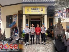 Provost Polda Kalbar Sidak Senpi Personel Polsek Pontianak Timur, Pastikan Kelayakan dan Disiplin