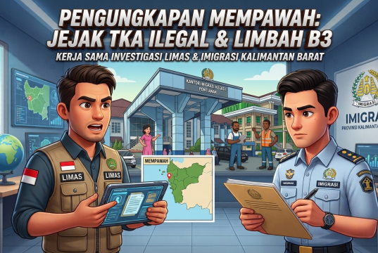 LIMAS Desak Imigrasi Kalbar Usut Dugaan TKA Ilegal dan Pengolahan Limbah B3 di Mempawah