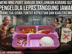 Menu MBG Parit Banjar Dikeluhkan Kurang Gizi, Pengelola Lepas Tanggung Jawab