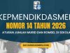 Permendikdasmen Atur Jumlah Rombel,Ciptakan Suasana dan Kualitas Pembelajaran