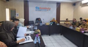 Kunjungi Diskominfo Ketua Komisi I DPRD Sukabumi Bahas Program Satu Data Serta Fungsi Komunikasi Publik