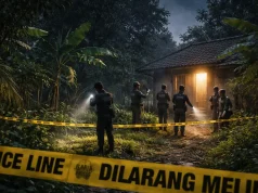 Mayat Tanpa Identitas Dengan Kondisi Tidak Utuh Lagi di Temukan Warga Diarea Perkebunan Jati