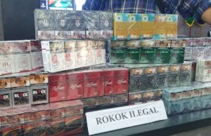 Kantor Pengawasan Pelayanan Bea dan Cukai(KPPBC)Bogor Bersama Satpol-PP Sukabumi Sita Ribuan Rokok Tanpa Cukai