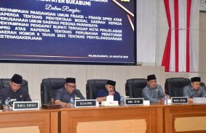 Bupati Sukabumi Dukung Revisi Perda Nomor 8 Tahun 2023 Tentang Penyelenggaraan Ketenagakerjaan.