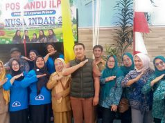 Lurah Palumbonsari Monitoring Posyandu Serentak Ke Setiap Lingkungan