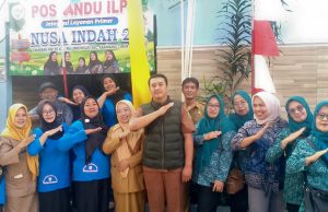 Lurah Palumbonsari Monitoring Posyandu Serentak Ke Setiap Lingkungan