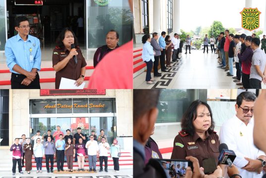 Kajati Kalbar Berikan Motivasi Dan Lepas Peserta Magang FKPKBM Kalimantan Barat