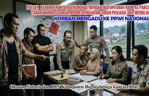Oknum Polisi Kebon Jeruk Jadi Backing Mafia Tanah Merampas Hak Keluarga Ambar Witjaksono Sutarman