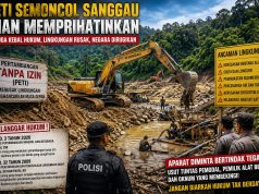 PETI di Semoncol Sanggau Kian Mengkhawatirkan, GWI Kalbar Desak Penindakan hingga Tingkat Pusat