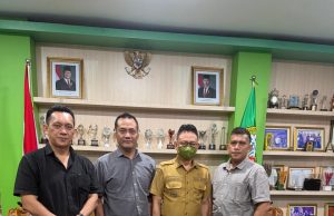 Silaturahmi ke Wali Kota Pontianak, Ketua DPD BPM Kota Pontianak Agus Chanigia Perkuat Sinergi untuk Kemajuan Kota