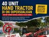 40 Unit Hand Tractor di OKI Dipersoalkan, LSM GMP TIPIDKOR Siapkan Laporan ke Polda Sumsel