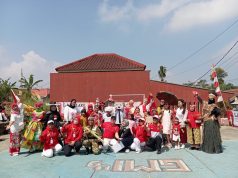 Meriahkan HUT RI KE-81 Warga Perum Gentong Mas Kompak Antusias Gelar Upacara Bendera Merah Putih