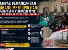 Dampak Pemancangan Subang Metropolitan Rumah Warga Cibeureum Retak, Aparat RT/RW Absen
