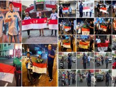 Semarakkan HUT RI Ke-81, PPWI DPC Kota Manado Gelar Aksi Berbagi Merah Putih