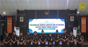 Jemmy Novian Tirayidi Resmi Menjabat Aspidsus,Kajati Tekankan Integritas,Profesionalitas Dan Kepercayaan Publik