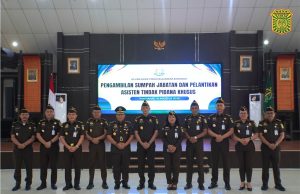 Jemmy Novian Tirayidi Resmi Menjabat Aspidsus,Kajati Tekankan Integritas,Profesionalitas Dan Kepercayaan Publik
