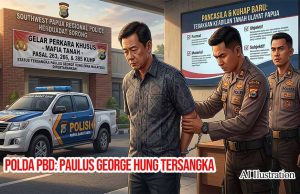 Polda PBD Tegakkan Keadilan Mafia Tanah Asal Malaysia, Paulus George Hung, Tetap Tersangka